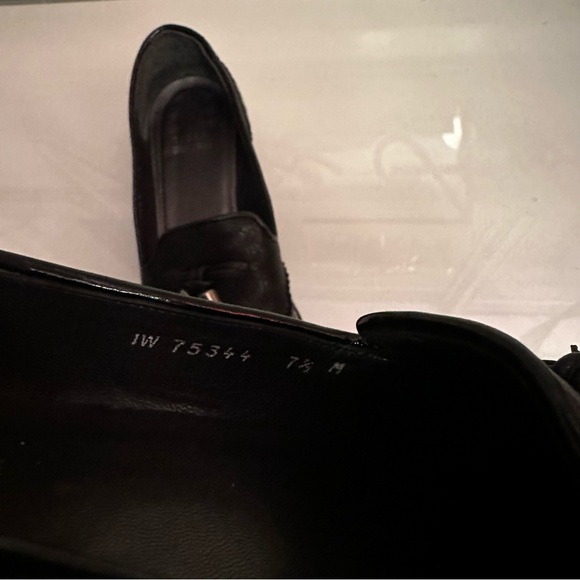Stuart Weitzman Black Loafers - Picture 6 of 7